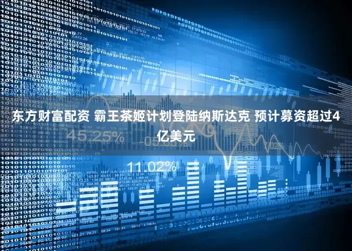 东方财富配资 霸王茶姬计划登陆纳斯达克 预计募资超过4亿美元